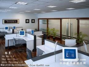 办公区模型