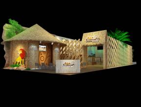 辛巴呐呐展览模型