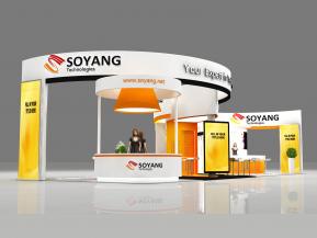 SOYANG品牌展览展示展台模型