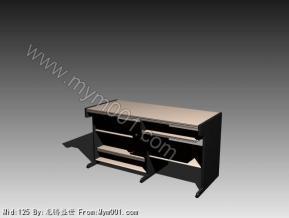 办公桌,3D办公桌