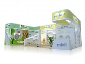 小猫熊展览模型