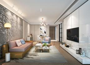 客厅餐厅3D模型