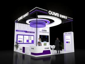 欧威电子展台模型