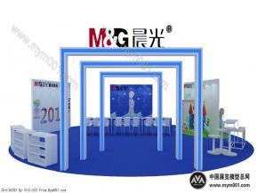 晨光展览模型免费下载