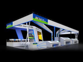 aksa展览模型