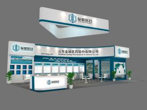 金城医药展览模型