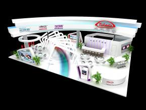 武田中国展览模型