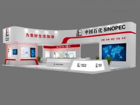 中国石化展览模型
