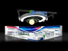 上能电气展览模型