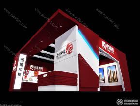 名流印象展览模型图片