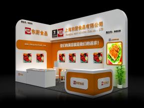 东厨食品展览模型
