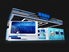 数智廊坊展览模型