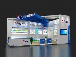正耀电子展台设计模型