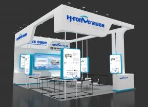 浩金冷德节能展台模型