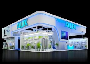 AUX奥克斯空调展台模型