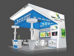 绿新食品展览模型