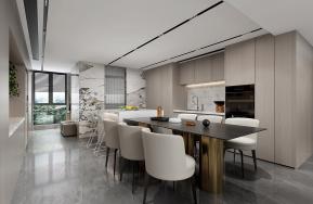 客厅餐厅3D模型