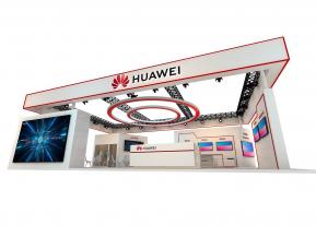 华为展台模型