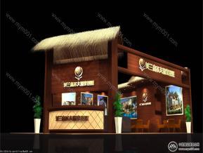 美兰高尔夫展览模型图片