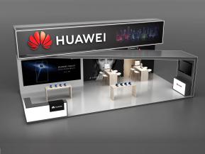 华为展览模型