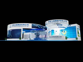 中国卫通集团展览模型