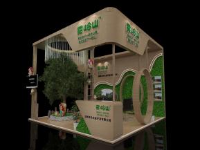 雾岭山展览模型