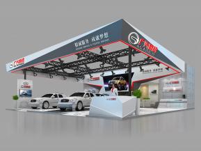 广汽商贸展览模型