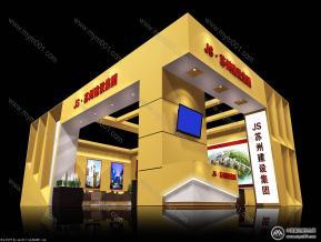 苏州建设集团展览模型图片