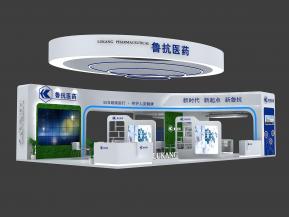 鲁抗医药展览模型