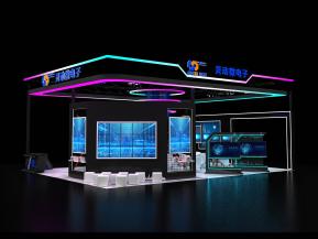 灵动微电子展览模型