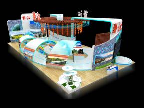 黔江区展览模型