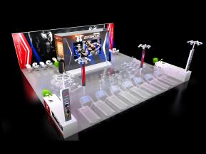 皇娥体育器材展览模型