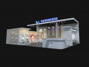 华艺灯饰照明展台模型