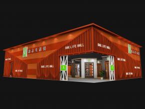 橡木生活馆展台模型