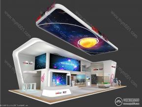 乐叶光伏展览模型图片
