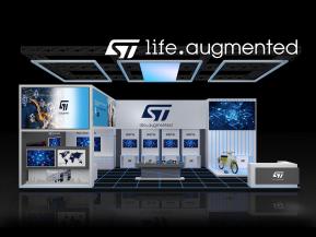 ST半导体展台模型