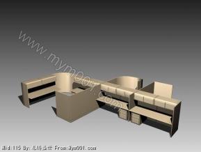 3D办公桌