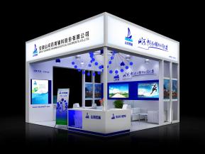 山河药辅展览模型