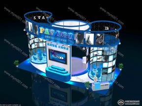 飞辉红展位设计