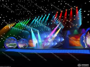 舞台舞美3D模型