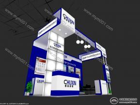 楚鑫机电展览模型