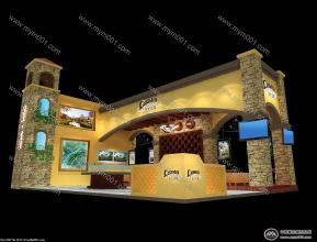 交大云堤展台模型