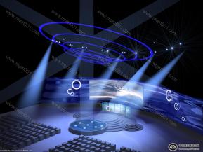 舞美舞台3D模型