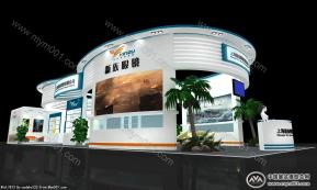 新族眼镜展览模型