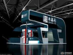 水晶石展位