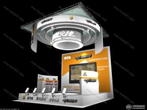 穿越火线游戏展位