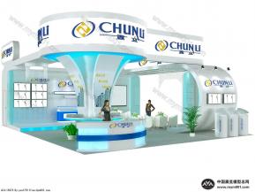 春立医药特装靓丽展位