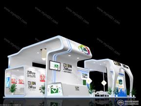 力伴电池展览模型