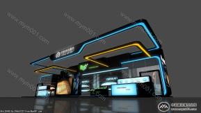 北京国际图书博览会移动效果图