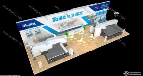 台励福展览模型图片